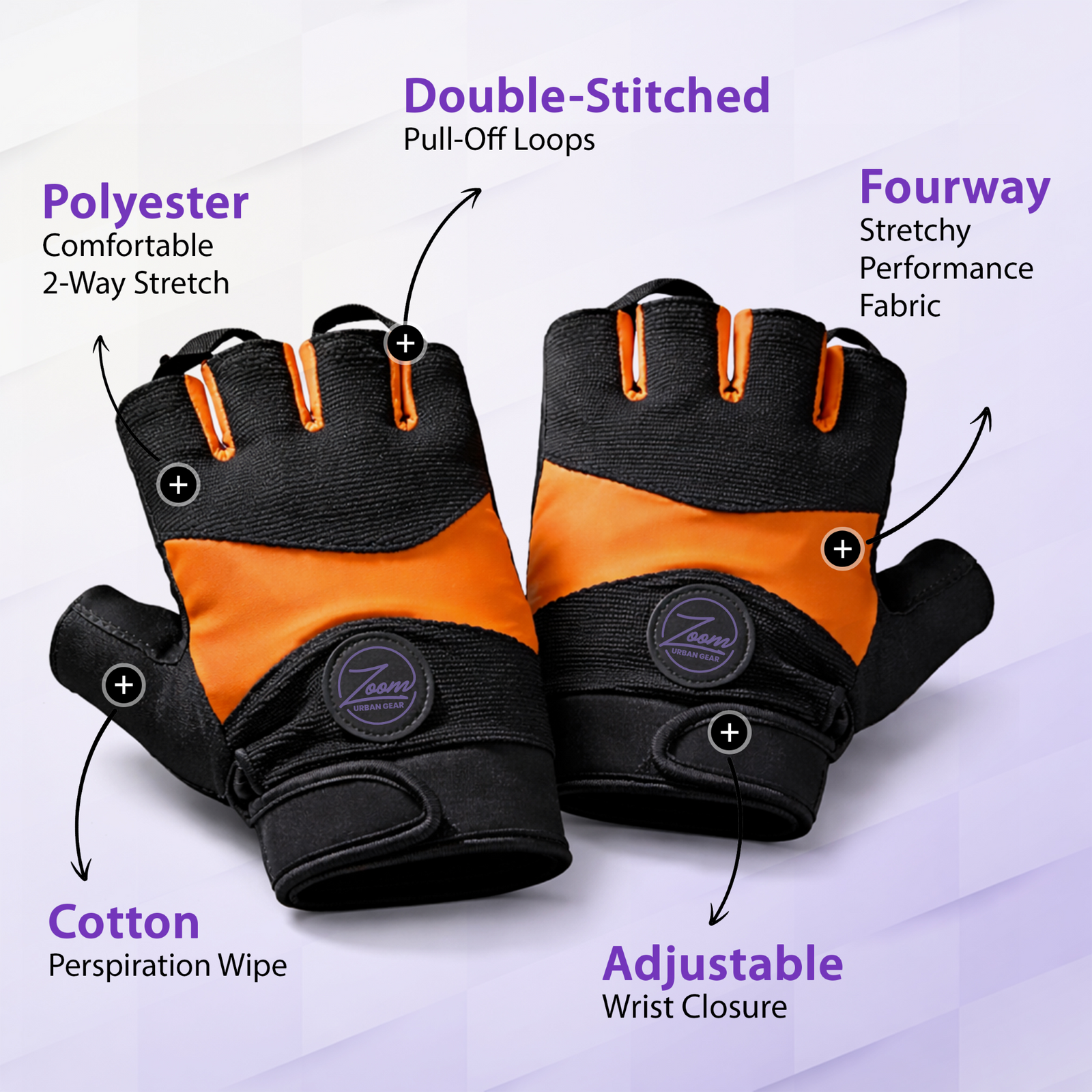 Fingerless Riding Gloves