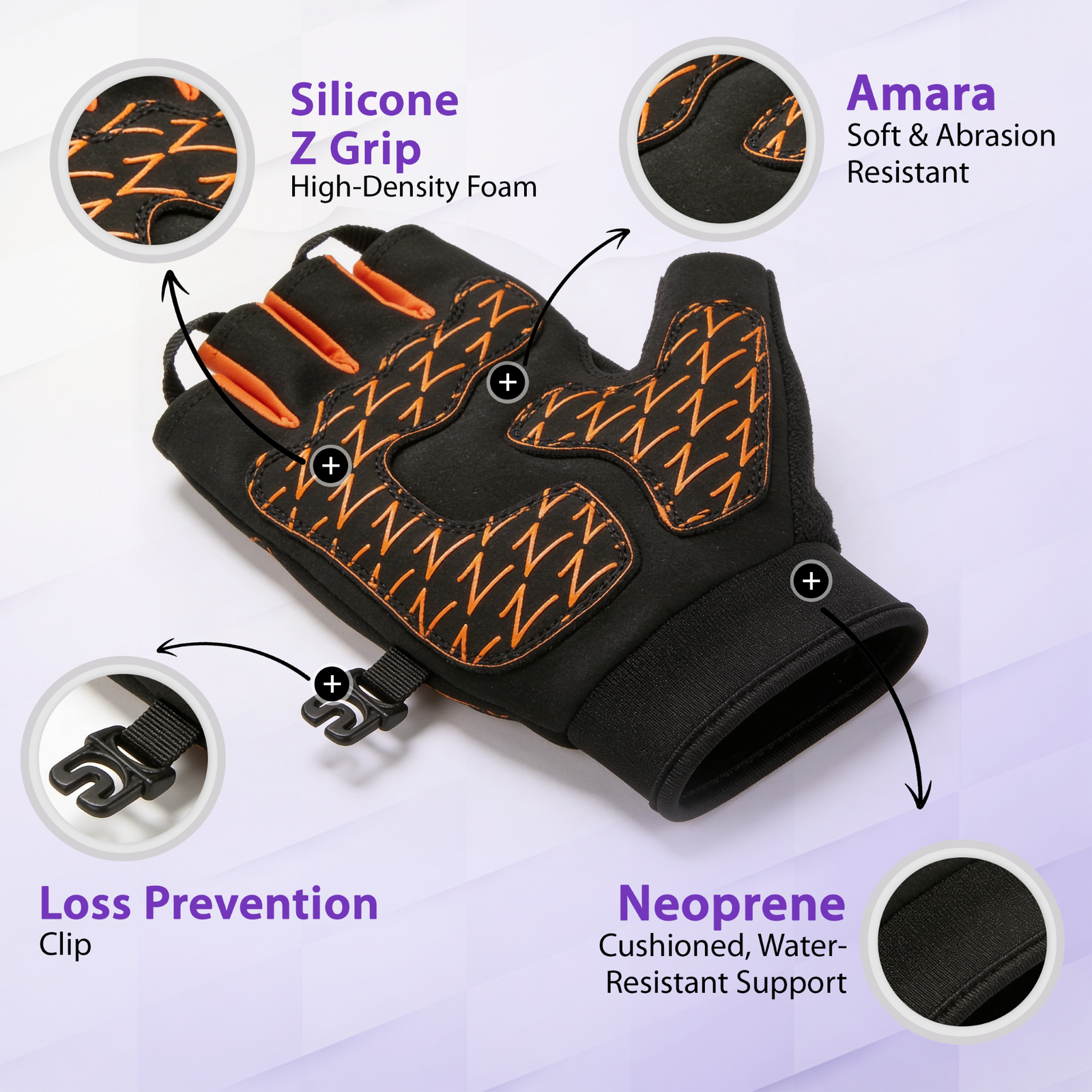 Fingerless Riding Gloves